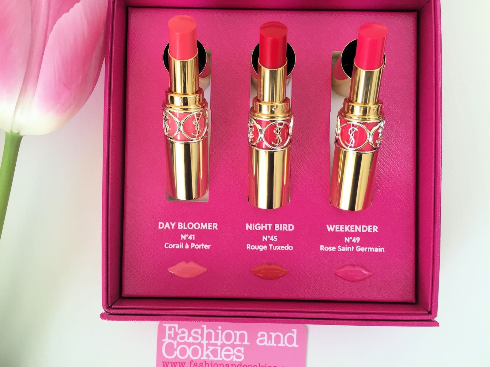YSL Rouge Volupté Shine lipstick review on Fashion and Cookies beauty blog, beauty blogger