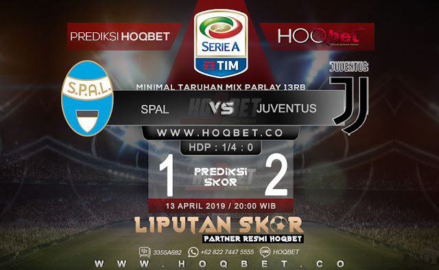 Prediksi SPAL vs Juventus 13 April 2019 http://www.liputanskor.com/