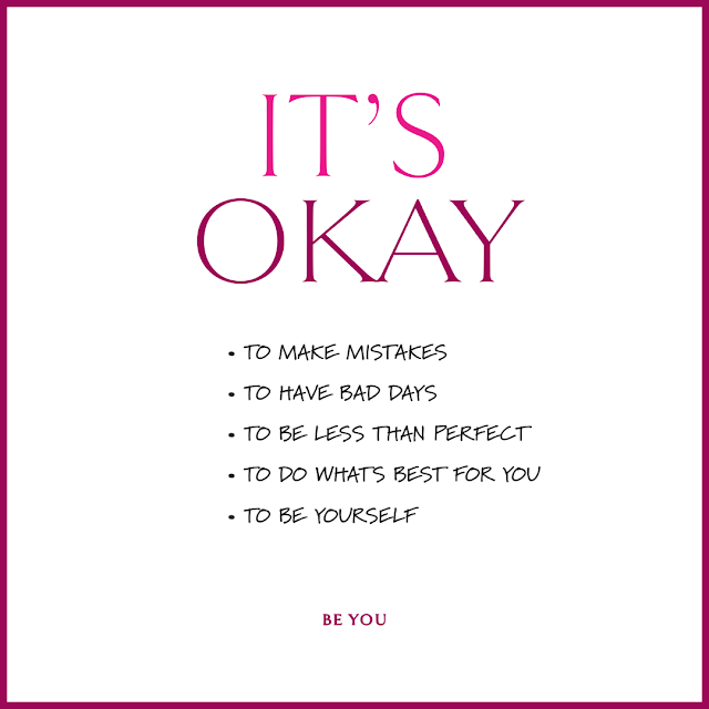 it is okay to be you