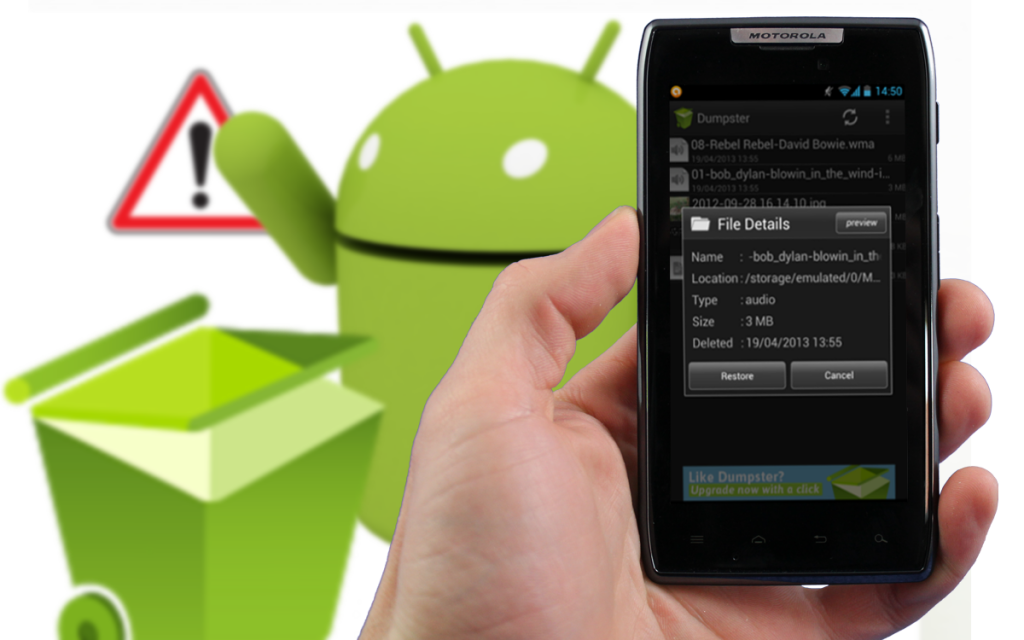 How to recover deleted files from android phone depotech
