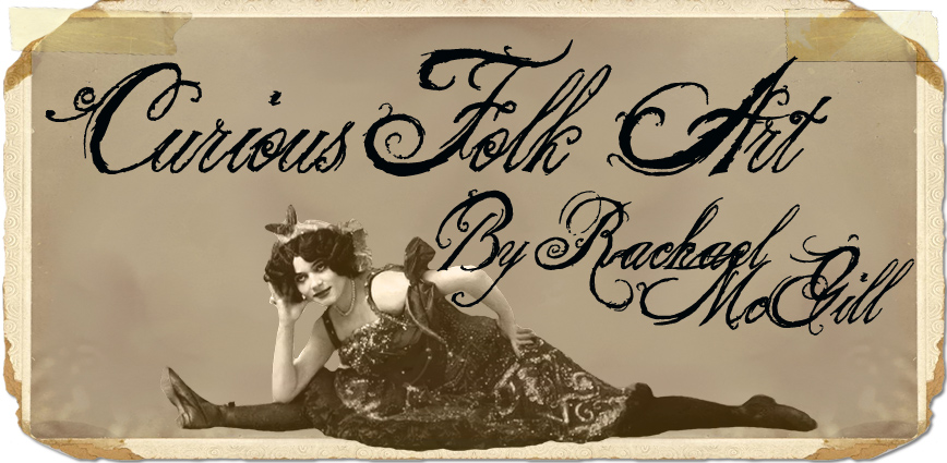 curious folk art dolls