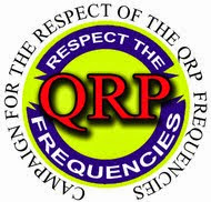 Respect the QRP frequencies