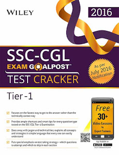 Wiley's SSC-CGL Exam Goalpost Test Cracker (Tier-1)