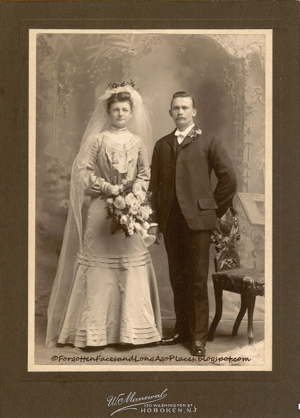 Forgotten Faces and Long Ago Places: Wedding Wednesday - Early 1900's ...