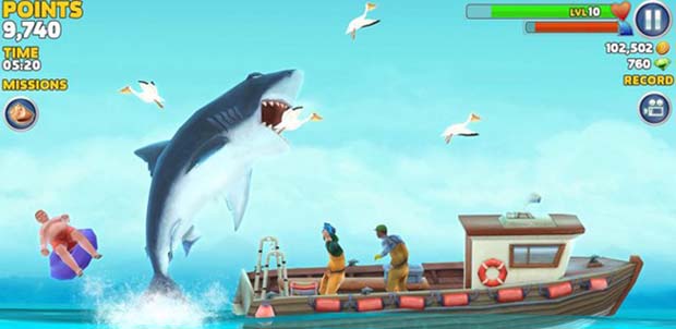 Game Android Seru Hungry Shark Evolution 5 game android seru dan pasti bikin jari pegal