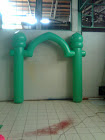 balon gate masjid www.wahanaballoon.com