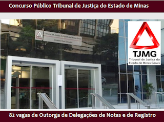 Curso Online TJ-MG - Outorga de Delegações de Notas e de Registro Curso Online TJMG Outorga de Delegações de Notas e de Registro