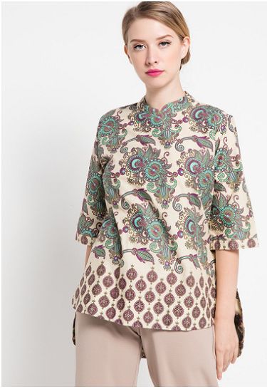 20 Model Baju Batik Wanita Danar Hadi Terbaru 2019 1000 