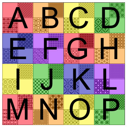 Simply's Blog: Blackwork Checkerboard Sampler