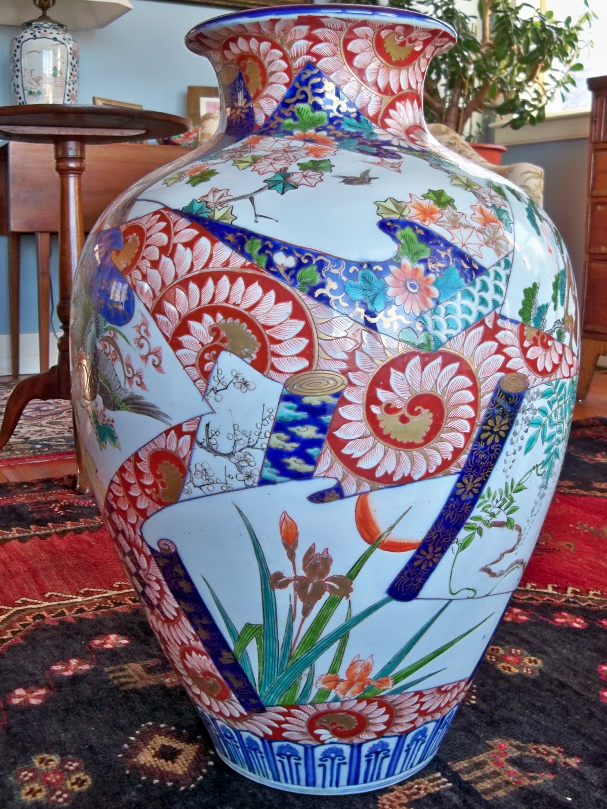 DAANIS Large Japanese Floor Vases