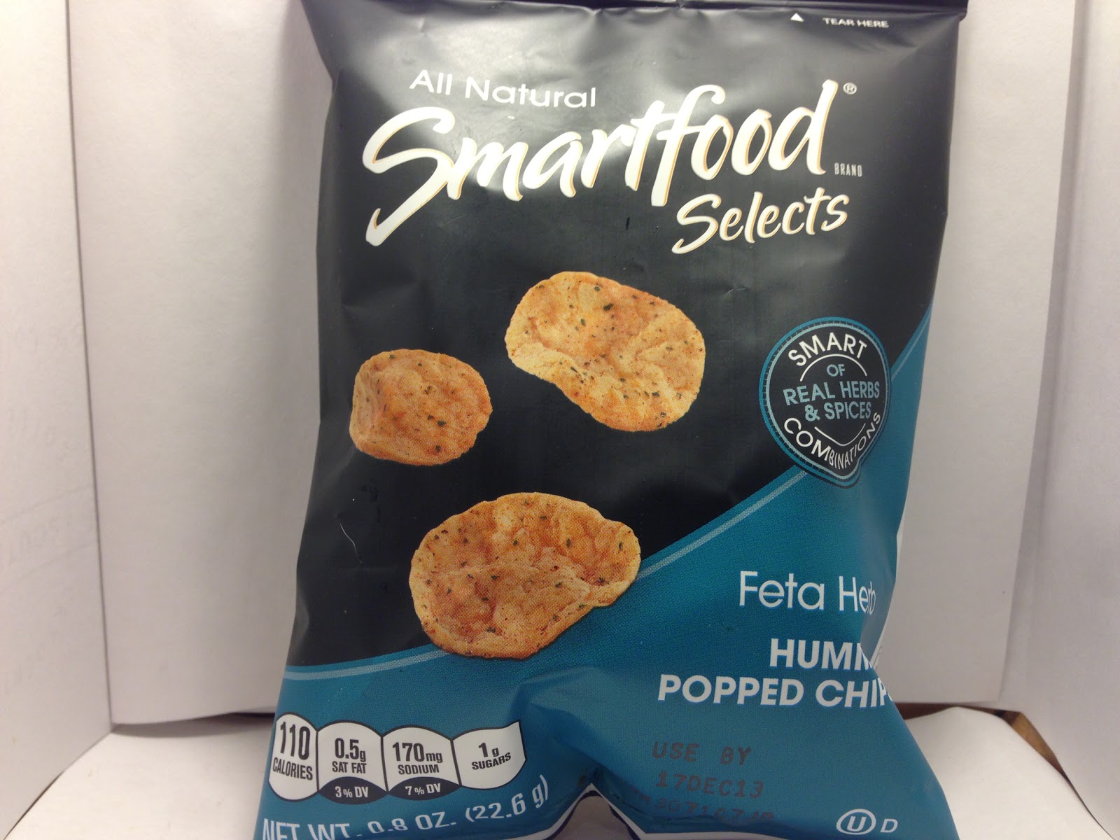 Crazy Food Dude Review Smartfood Feta Herb Hummus Popped Chips