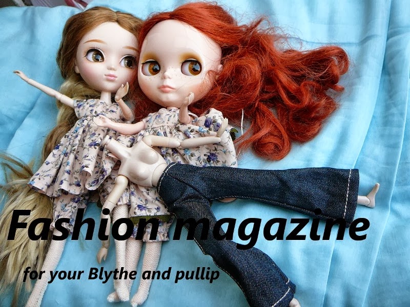 Fashion magazine for your Blythe and pullip