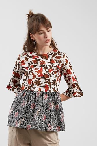 Gambar Model Blus Batik Modern