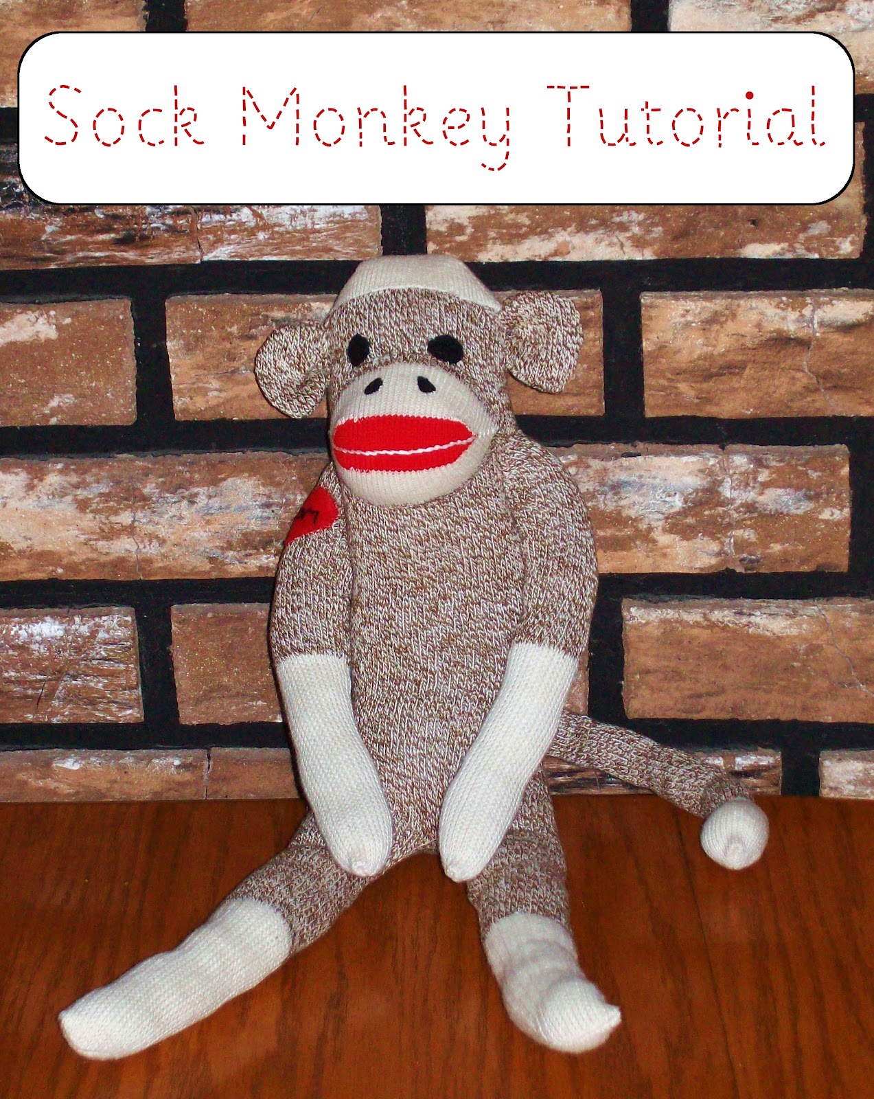 Zip It Zippers Meg s Classic Sock Monkey Tutorial