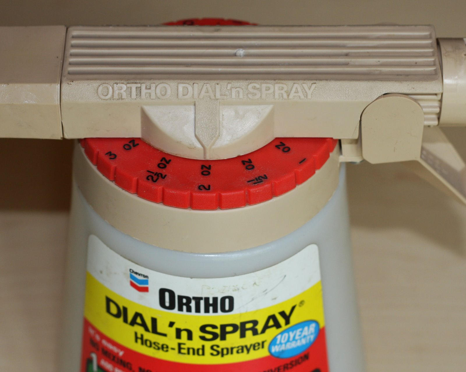dial sprayer