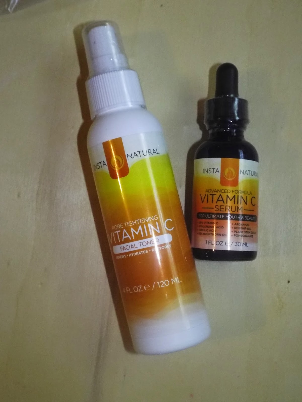 InstaNatural Vitamin C Toner & Serum