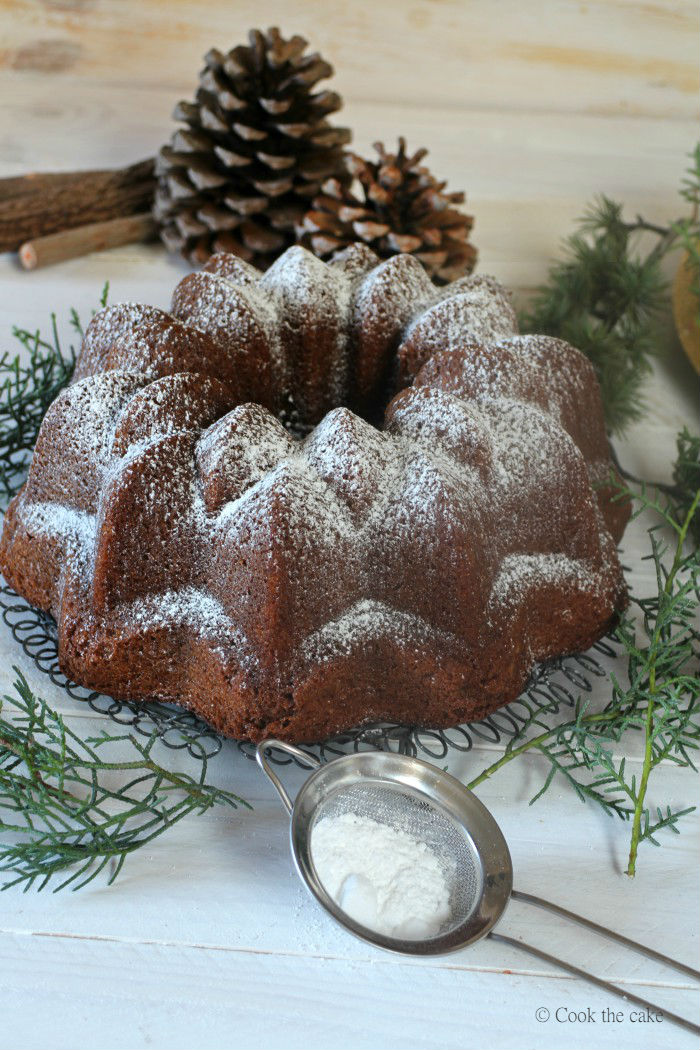 Gingerbread bundt cake o bundt cake de pan de jengibre Cook the cake