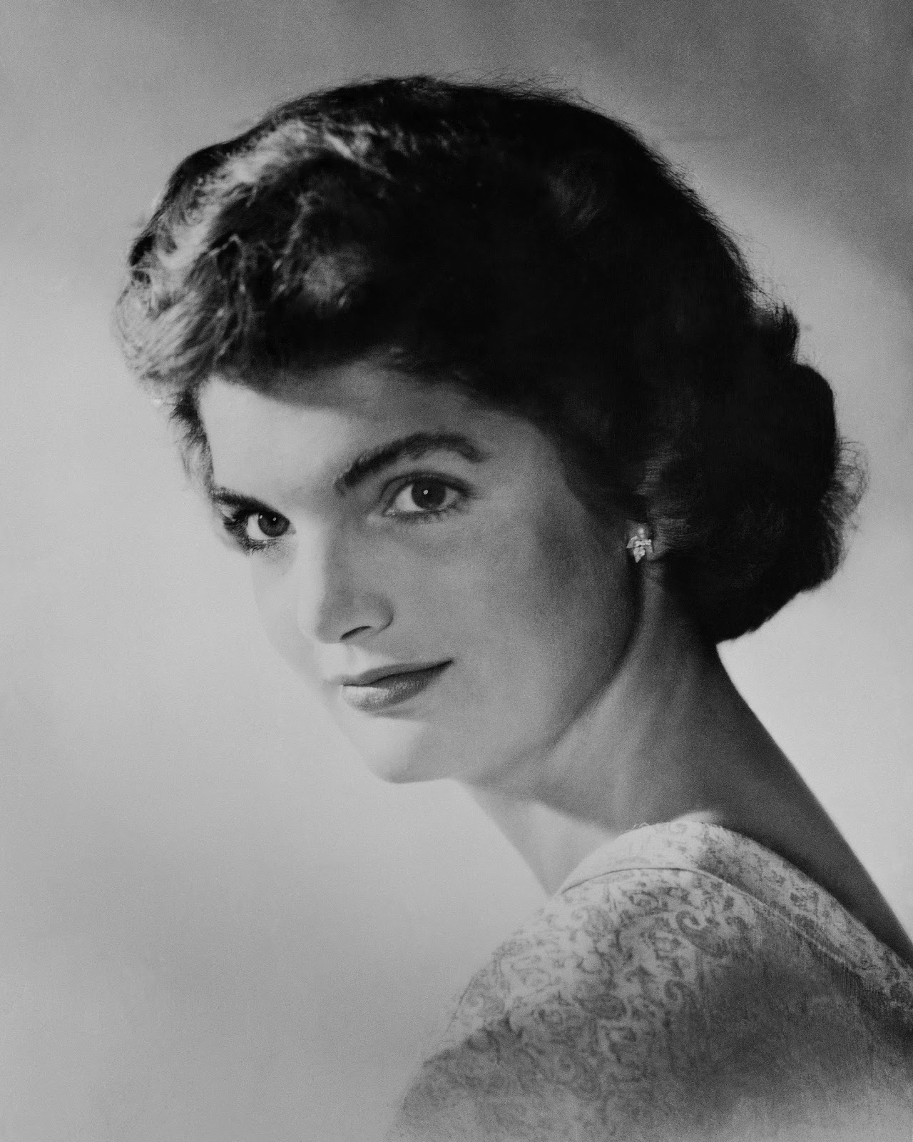 Jacqueline Kennedy Photographs Jackie Kennedy With Jack, Younger