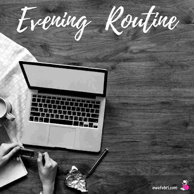how to set up evening routine