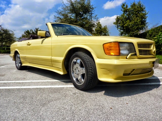Mercedes w126 кабриолет