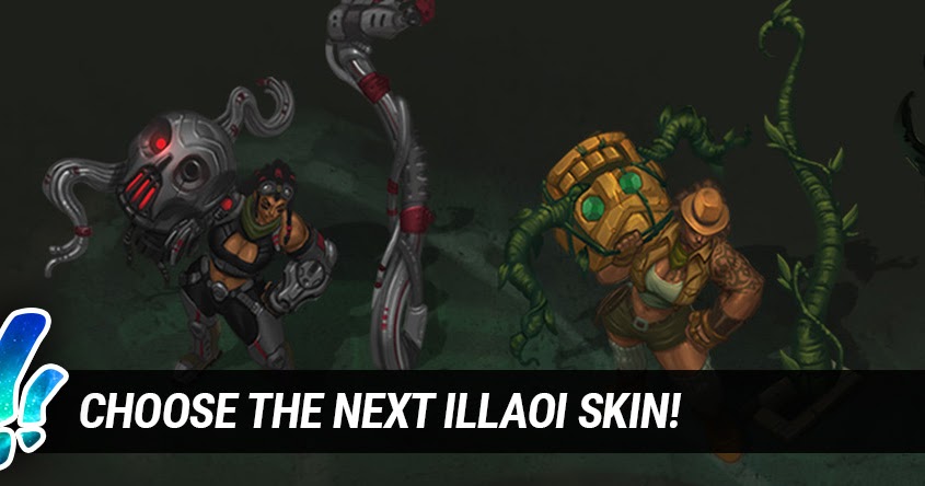 Escolha a Próxima Skin da Illaoi – Nexus