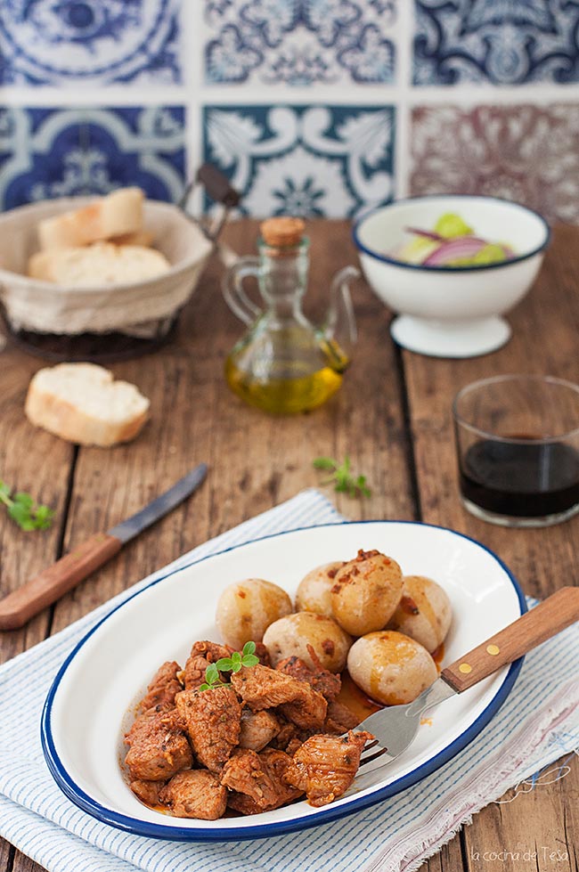 La cocina de Tesa: Carne de cochino frito en adobo al estilo canario