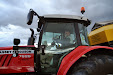 Massey Ferguson 7626 Dyna 6 - Fendt 718 & Claydon Hybrid Seed Drill