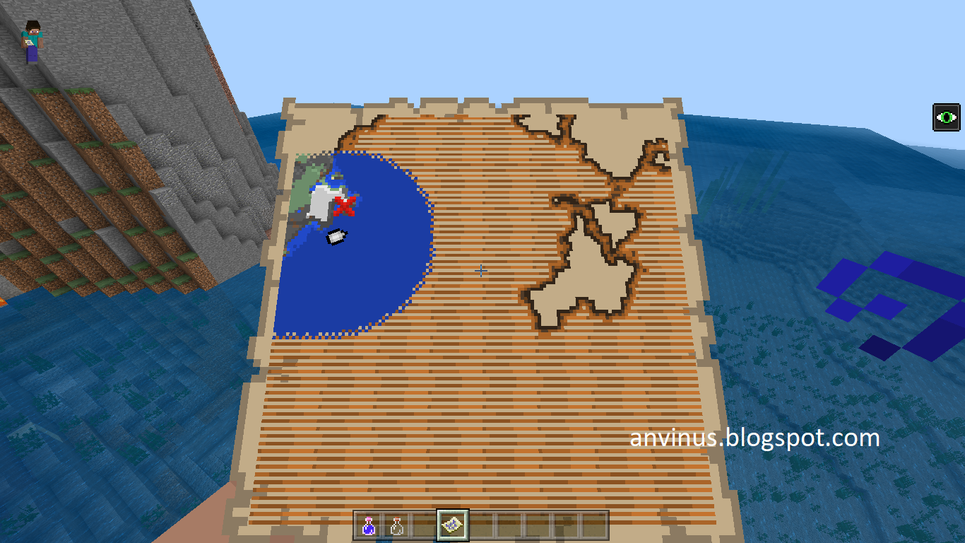 Cara Menemukan Peta Harta Karun Di Minecraft Anvinus Minecraft