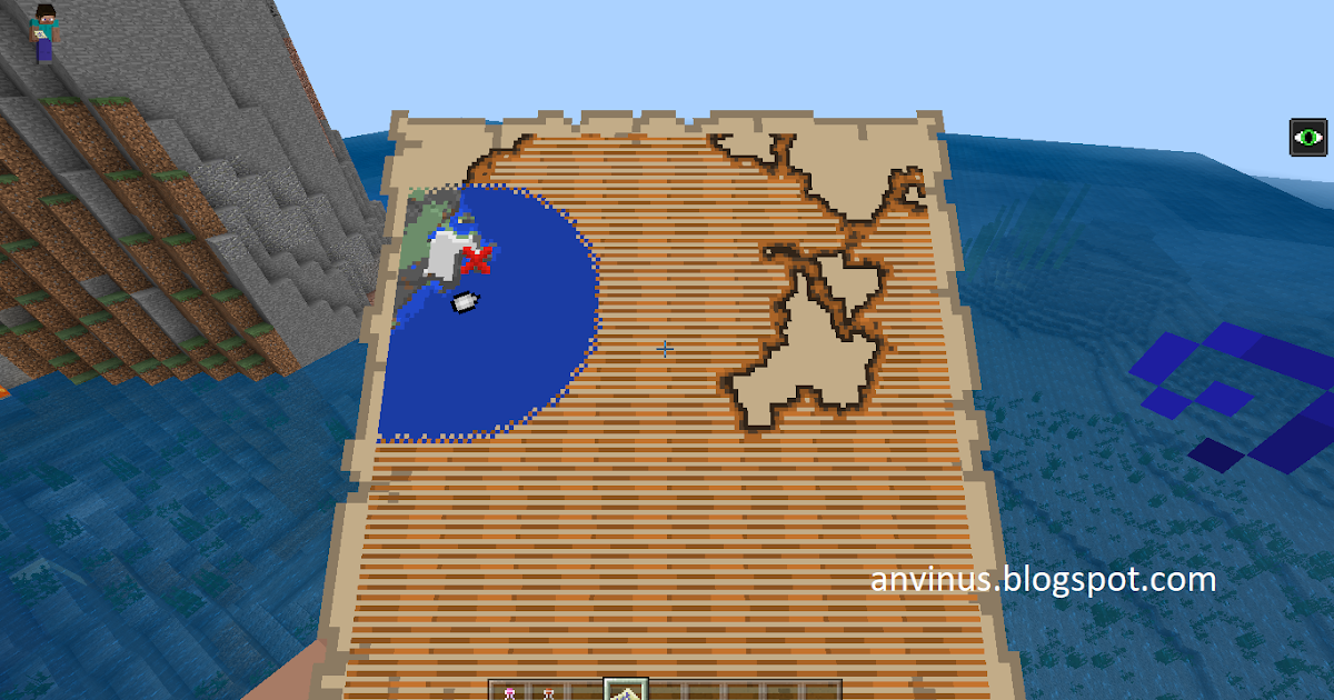 Cara Menemukan Peta Harta Karun Di Minecraft Anvinus Minecraft