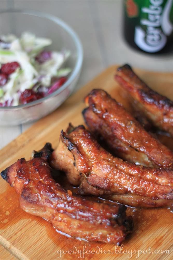 GoodyFoodies Recipe Sticky five spice pork ribs (Bill Granger)