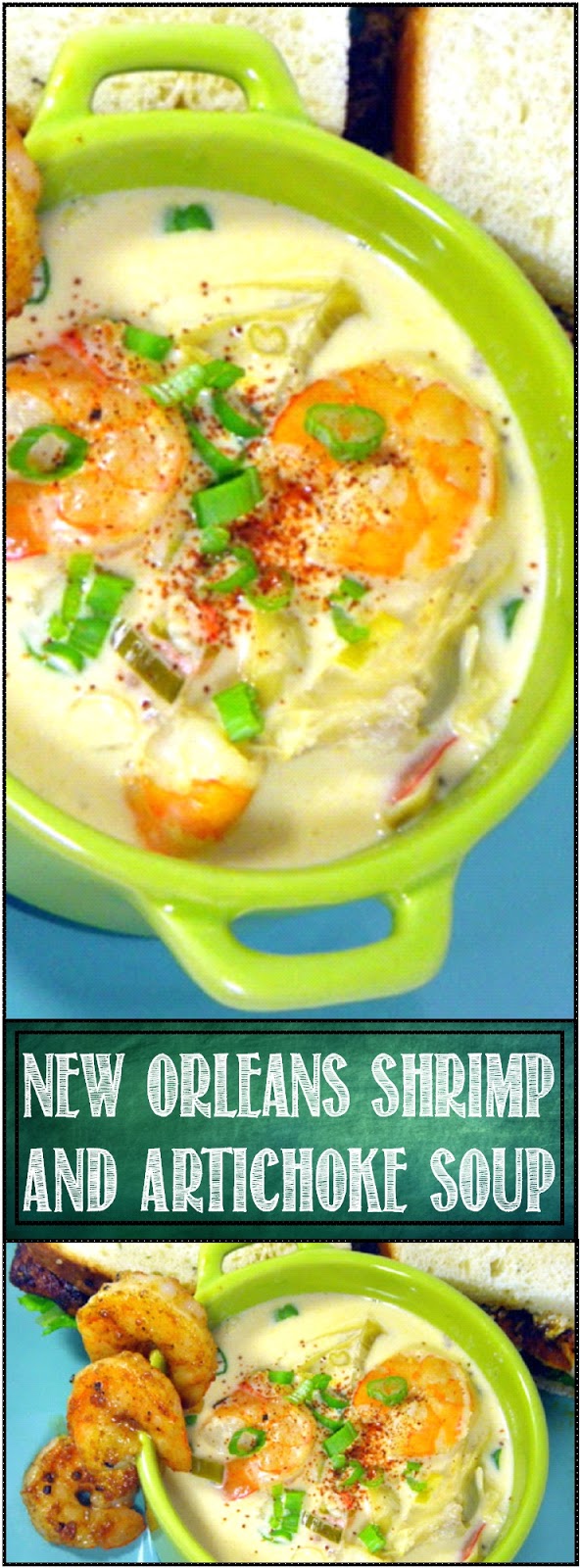 52 Ways to Cook: New Orleans SHRIMP and ARTICHOKE SOUP