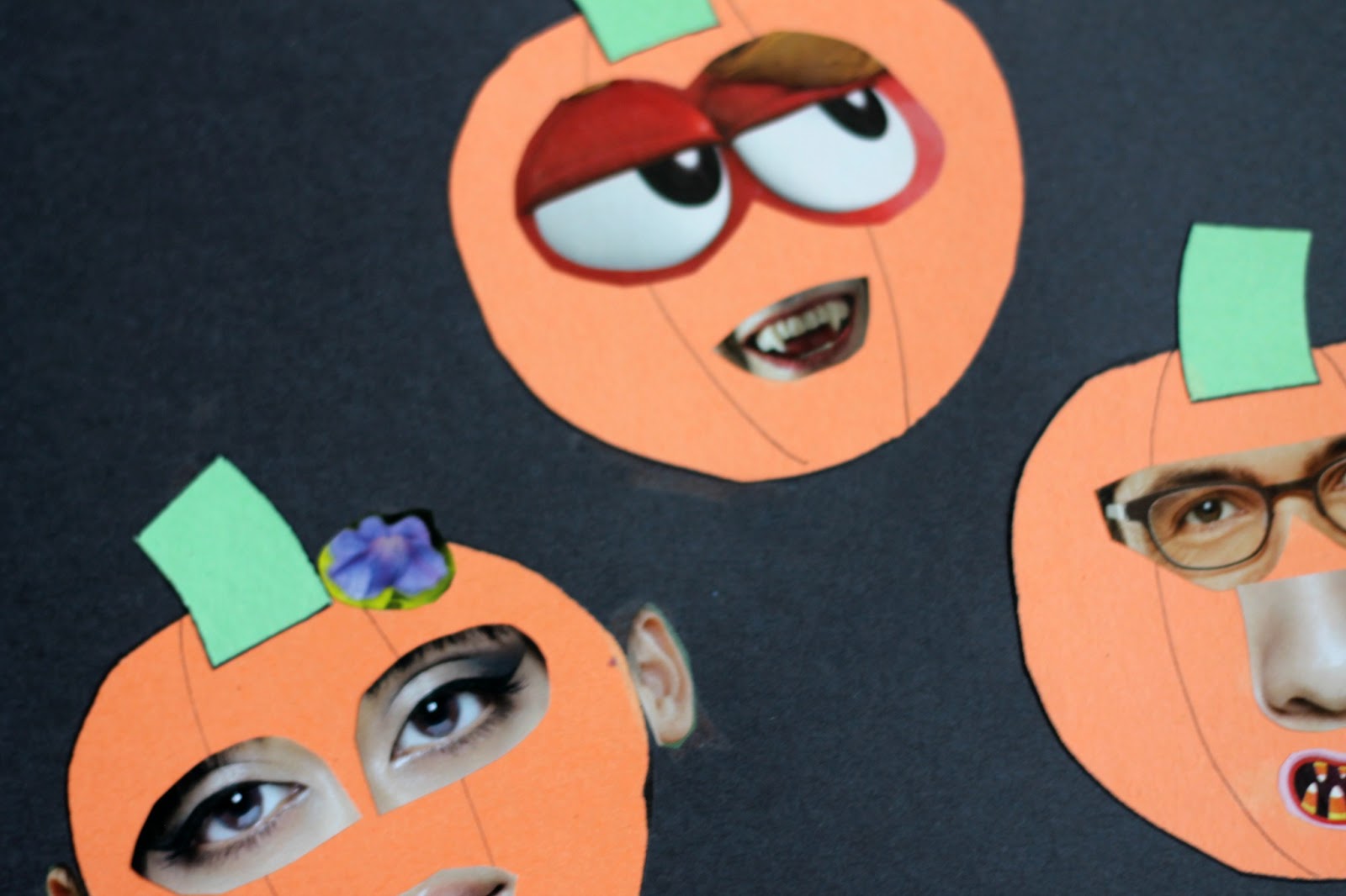 Jack o Lantern Collages Preschool Craft Reading Confetti jack-o-lantern-collages-preschool-craft-reading-confetti