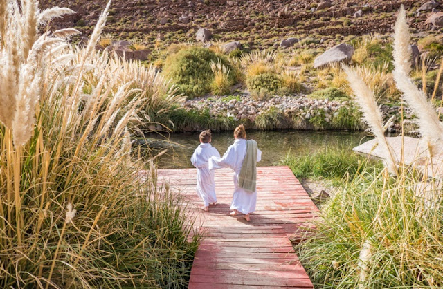 Termas de Puritama com crianças Termas de Puritama com crianças