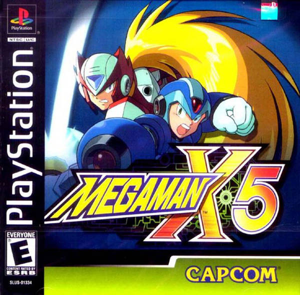 Mega Man X5 - PSX - Español Mega Man X5 - PSX - Portada