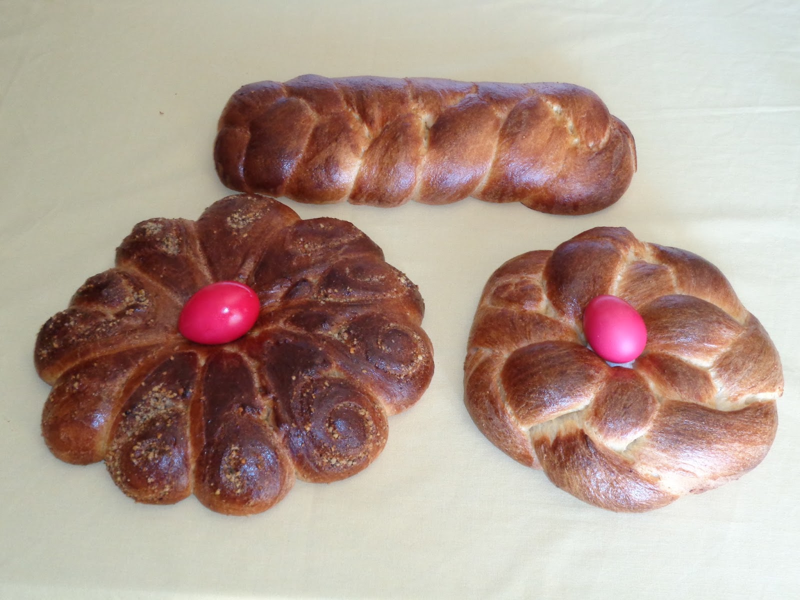 Authentic Greek Recipes Greek Easter Cake (Tsoureki)