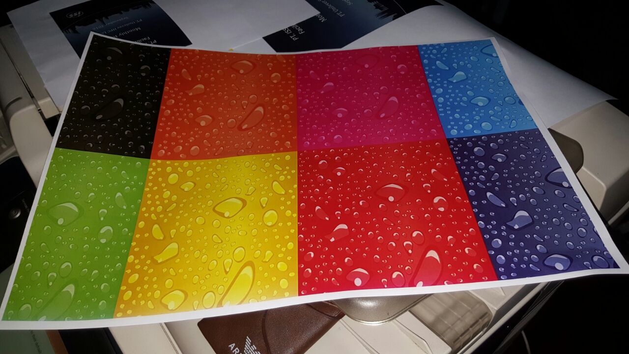 Hasil Print Colour Xerox