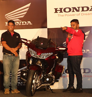 Honda’s 2018 Gold Wing deliveries commence in Bangalore Honda’s 2018 Gold Wing deliveries commence in Bangalore