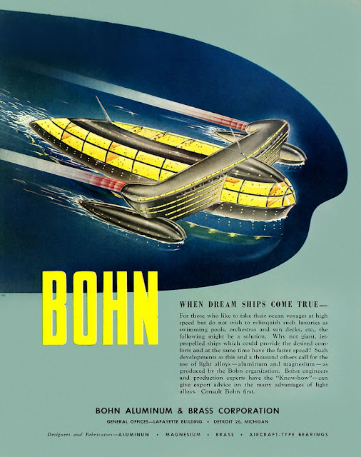 Antiguos anuncios futuristas - Retrofuturismo