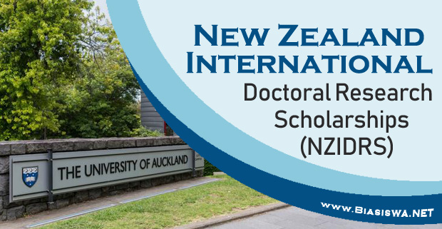 new zealand international doctoral research scholarships (nzidrs)