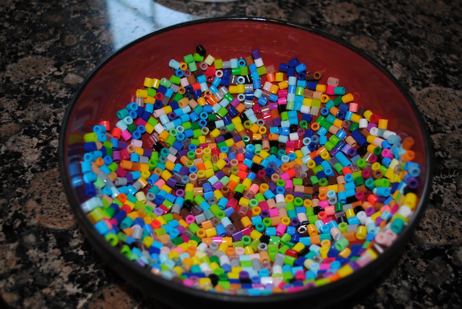Adventures in DIY Melted Plastic Bead Bowl
