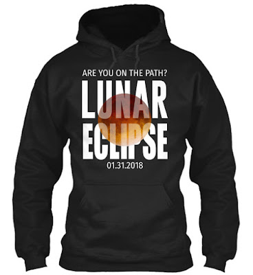 Total Lunar Eclipse Blood Moon 01-31-2018 T Shirt