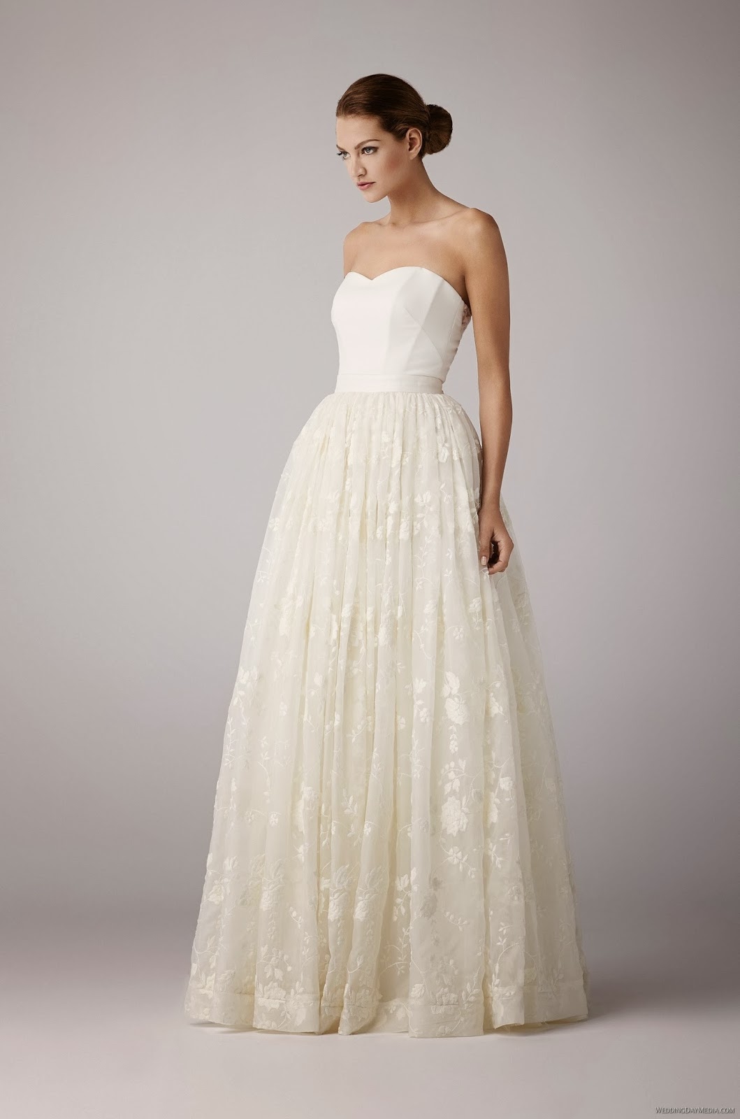 Rustic Basket Wedding dress