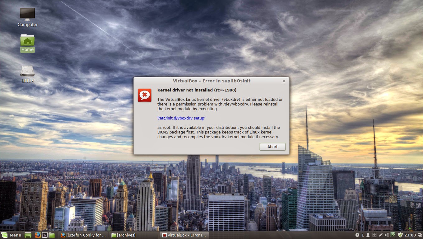 Failed To Open A Session For The Virtual Machine Error On VirtualBox Fix