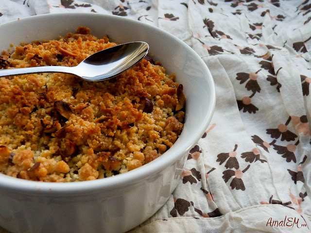 Ça titille les papilles !, Crumble, Chocolat, Noisette, Miettes