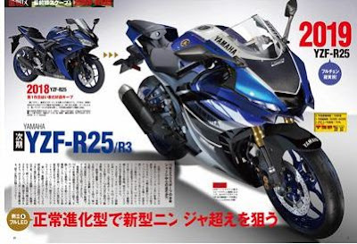 Rendering New Yamaha R25 dari Young Machine Rendering New Yamaha R25 dari Young Machine
