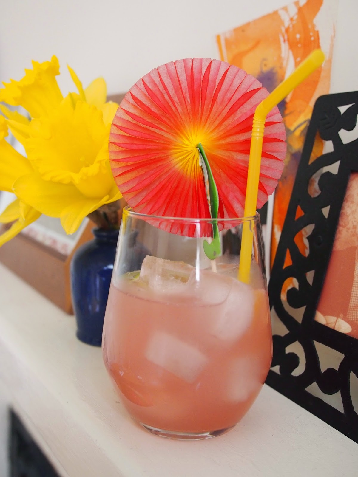 Sweet Peas and Sours Cocktail of the month rhubarb lavender daiquiri