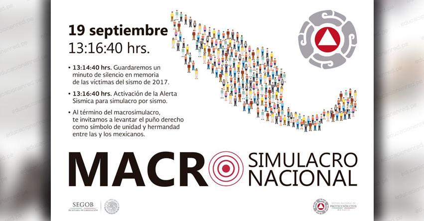 México se alista para un Macro Simulacro de Sismo este 19 de Septiembre (M7.2) CDMX 19S - SSN - ssn.unam.mx México se alista para un Macro Simulacro de Sismo este 19 de Septiembre (M7.2) CDMX 19S - SSN - ssn.unam.mx
