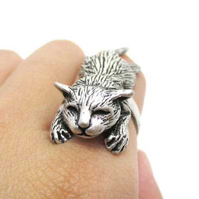 Must Have Cat Themed Products for You Cat Themed Ring