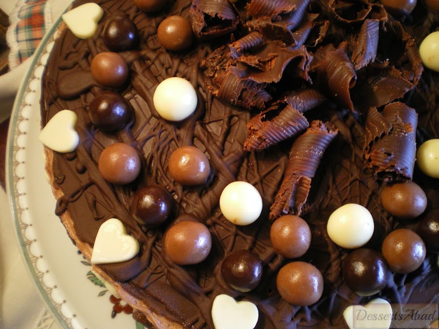 Cheesecake de chocolate {sin horno}