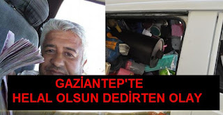 gaziantepte yolda bulduğu 16 bin tl sahibine teslim etti